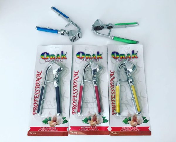 Orak Metal Sarımsak Ezici ve Çekirdek Çıkarıcı